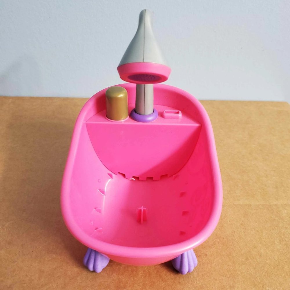 3/$15| Crayola Pink Bath Tub Doll Toy Replacement Accessory | Washimals Scribble